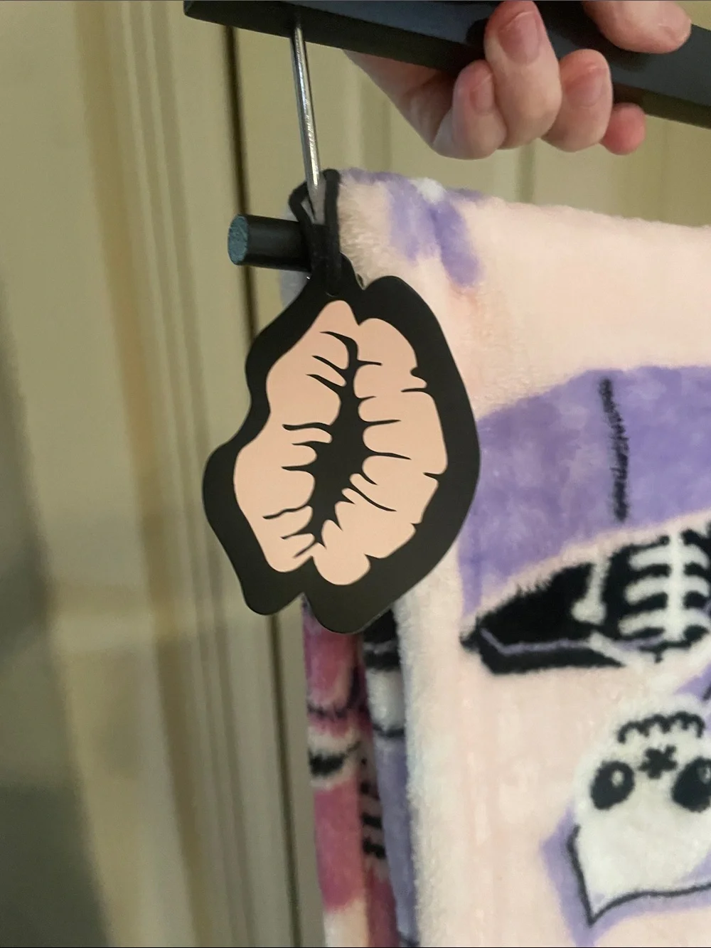 Betsey Johnson Skeleton Blanket